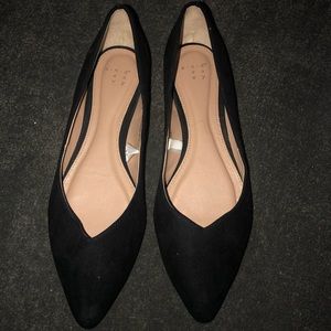 Black flats